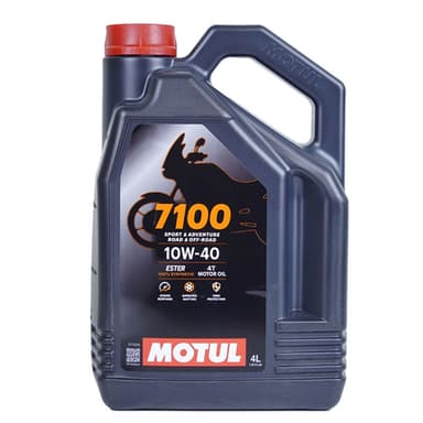 روغن موتور موتول مدل 10W40-7100-MA2-4L حجم 4 لیتر