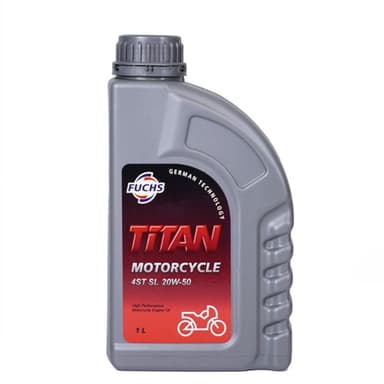 روغن موتورسیکلت فوکس مدل 20W-50-SL-4ST حجم ۱ لیتر