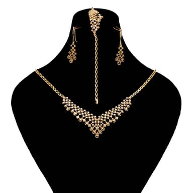 سرویس طلا 18 عیار زنانه طلانیوم مدل طلوع کد 12
