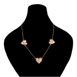 گردنبند طلا 18 عیار زنانه طلانیوم طرح قلب کد T-001