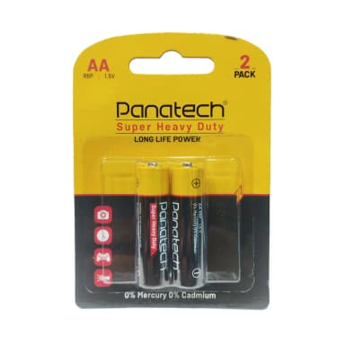 باتری قلمی پاناتک مدل Super Heavy Duty بسته دو عددی