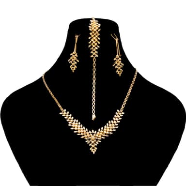 سرویس طلا 18 عیار زنانه طلانیوم مدل طلوع کد T24