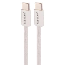 کابل شارژ تبدیل USB-C به USB-C مدل EC-196C طول 1 متر