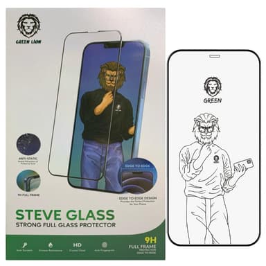 محافظ صفحه نمایش گرین لاین مدل Steve Glass مناسب برای گوشی موبایل اپل 13 / iPhone 13 Pro