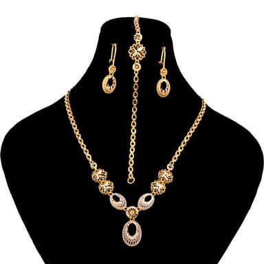 سرویس طلا 18 عیار زنانه طلانیوم مدل طلوع کد 39