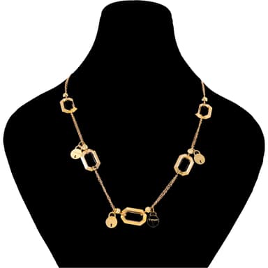 گردنبند طلا 18 عیار زنانه طلانیوم طرح روژا مدل تیفانی کد 20