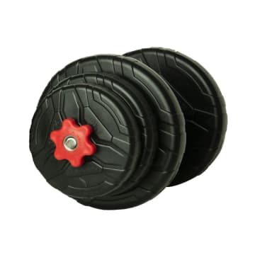 دمبل رادیس فیت مدل DVP10mix1-one handle وزن 10 کیلوگرم
