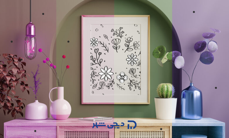 تاثیر انواع رنگ در دکوراسیون داخلی