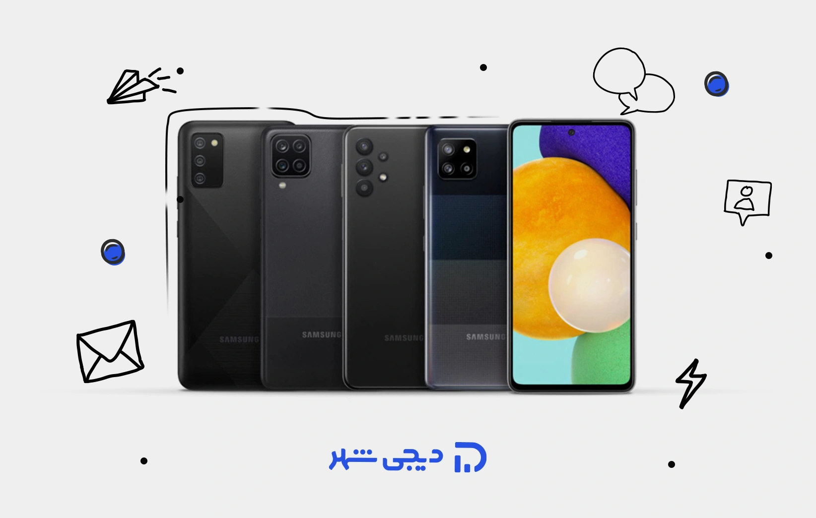 ارزان‌ترین گوشی‌های سامسونگ