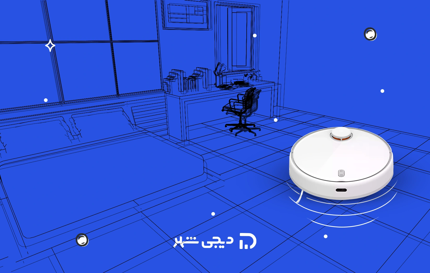 بهترین جارو برقی رباتیک